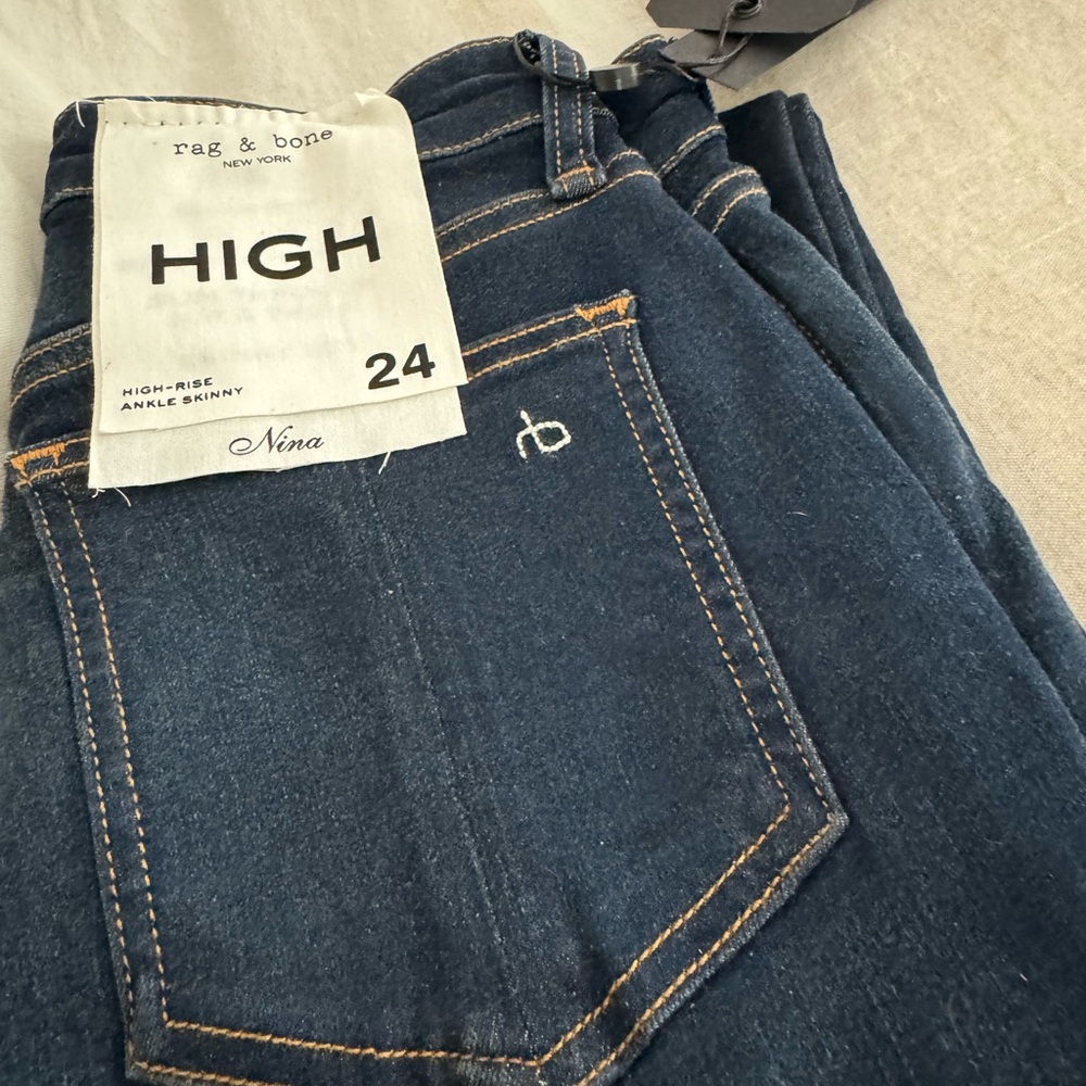 Nina High Rise Jeans Rag and Bone